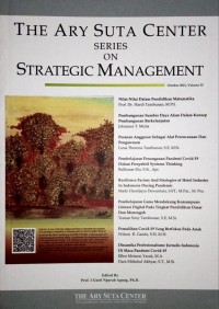 The Ary Suta Center series on Strategic Management : Oktober 2021, Vol. 55