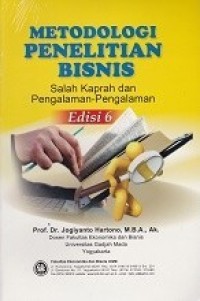 Image of Metodologi Penelitian Bisnis