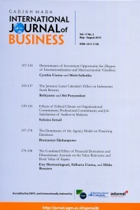 Image of Gadjah Mada International Journal of Business (GamaIJB)