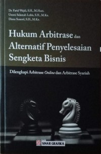 Image of Hukum arbitrase dan alternatif penyelesaian sengketa bisnis