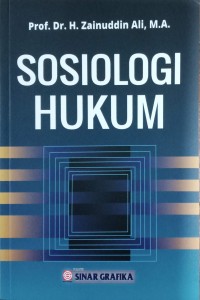 Image of Sosiologi hukum