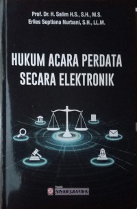 Image of Hukum acara perdata secara elektronik