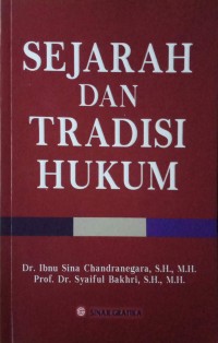 Image of Sejarah dan tradisi hukum