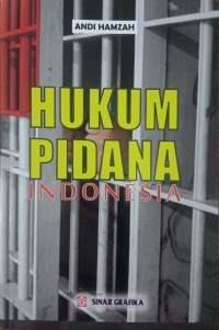 Image of Hukum pidana Indonesia