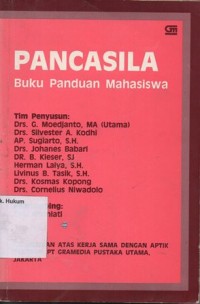Image of Pancasila ; buku panduan Mahasiswa