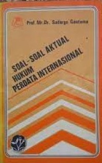 Image of Soal-soal aktual hukum perdata internasional