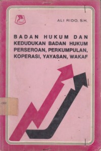Image of Badan hukum dan kedudukan badan hukum perseroan, perkumpulan, koperasi, yayasan, wakaf