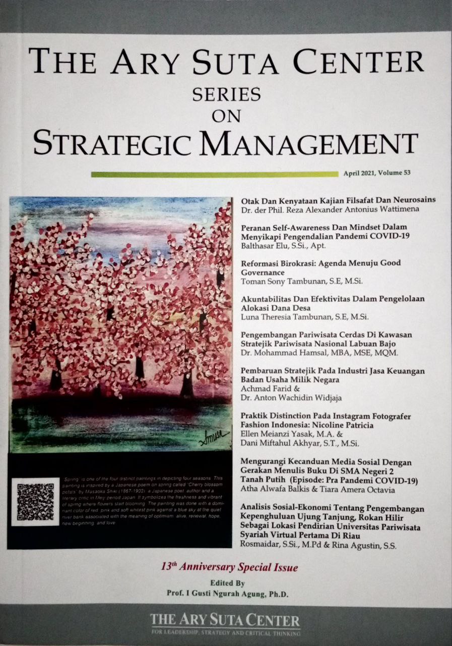 The Ary Suta Center series on Strategic Management : April 2021, Vol. 53