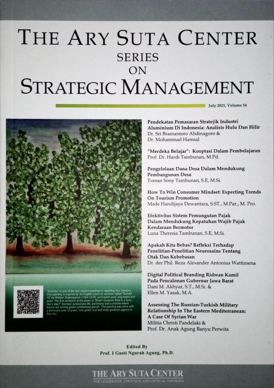 The Ary Suta Center series on Strategic Management : Juli 2021, Vol. 54