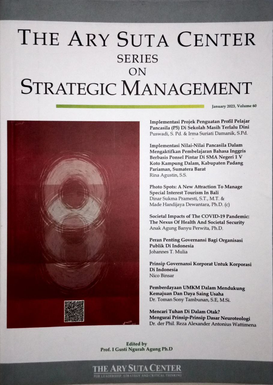 The Ary Suta Center series on Strategic Management : Januari 2023, Vol. 60