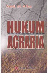 Image of Hukum Agraria
