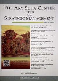 Image of The Ary Suta Center series on Strategic Management : Oktober 2021, Vol. 55