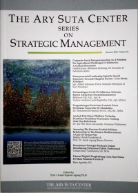 Image of The Ary Suta Center series on Strategic Management : Januari 2022, Vol. 56