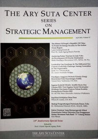 Image of The Ary Suta Center series on Strategic Management : April 2022, Vol. 57