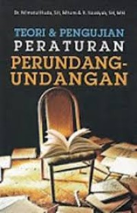 Image of Teori & Pengujian Peraturan Perundang-undangan