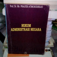 Image of Hukum administrasi negara