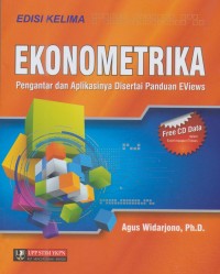 Image of Ekonometrika ;Pengantar dan Aplikasinya Disertai Panduan EViews