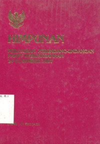Image of Himpunan peraturan perundang-undangan paket kebijaksanaan 24/12/87  ~  FH