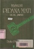Masalah pidana mati (soal jawab)