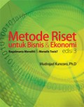 Metode Riset untuk Bisnis & Ekonomi ~ EM