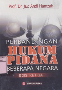 Image of Perbandingan Hukum Pidana beberapa Negara  ~  FH