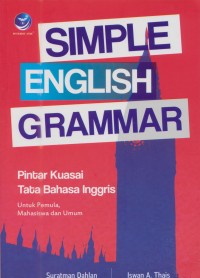 Image of Simple English Grammar: Pintar Kuasai Tata Bahasa Inggris