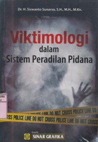 Viktimologi dalam Sistem Peradilan Pidana  ~  FH