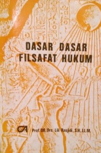 Image of Dasar-dasar filsafat hukum