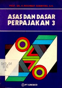 Image of Asas dan dasar perpajakan (3)  ~  FH