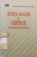 Hukum dagang dan arbitrase internasional