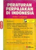 Peraturan perpajakan di Indonesia