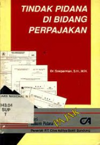 Tindak pidana di bidang perpajakan