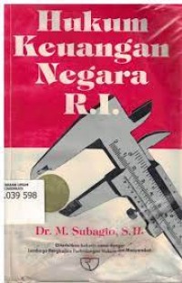 Hukum keuangan negara Republik Indonesia