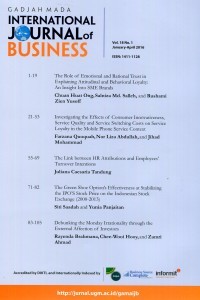 Image of Gadjah Mada International Journal of Business (GamaIJB)