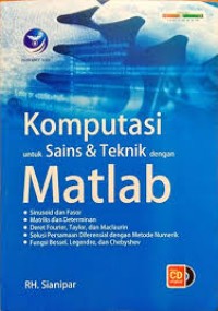 Image of Komputasi Untuk Sains Dan Teknik Dengan Matlab