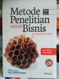 Image of Metode Penelitian untuk Bisnis edisi 6 buku 1