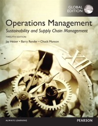 Image of Operations Management : Sustainable and Supply Chain Management
