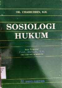 Image of Sosiologi hukum