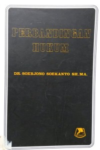 Bahan pengantar ilmu hukum; perbandingan hukum