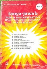 Image of Tanya-jawab hukum dan manfaatnya bagi pencari kebenaran dan keadilan (2)