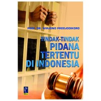 Image of Tindak-tindak Pidana Tertentu di Indonesia