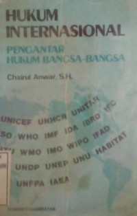 Image of Hukum internasional ; pengantar hukum bangsa-bangsa