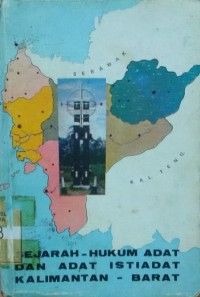 Sejarah - hukum adat & adat istiadat Kalimantan Barat